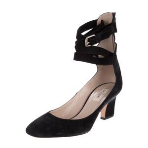 Valentino Garavani black suede heel